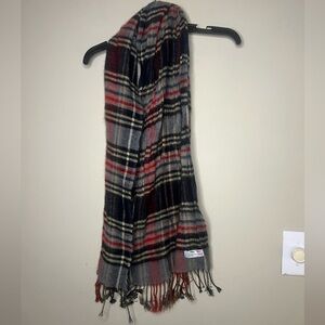 L’ Accessorio Italiano Made In Italy Plaid Scarf
